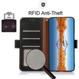 Khazneh Side-magnetische Litchi Lederen RFID Case voor iPhone 13 Pro Max