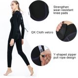 SLINX 1714 3mm Neoprene Super Elastic Warm Long-sleeved Full Body One-piece Wetsuit for Women  Size: M