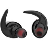 AWEI T1 Sports Headset IPX4 Waterproof Wireless Bluetooth V4.2 Stereo Earphone  Support TWS  For iPhone  Samsung  Huawei  Xiaomi  HTC and Other Smartphones (Black)