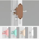 5 PCS Cartoon Bear Bedroom Door Mute Lock Closed Door Anti-collision Protection Cushion(Coffee)