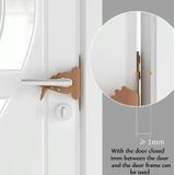 5 PCS Cartoon Bear Bedroom Door Mute Lock Closed Door Anti-collision Protection Cushion(Coffee)