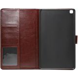 For Samsung Tab A7 Lite T220 / T225 Denim Texture PC Horizontal Flip Leather Protective Case  with Holder & Card Slots & Wallet & Photo Frame(Black)