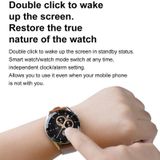 DT3 Mini 1.19 inch lederen horlogeband kleurenscherm Smart horloge
