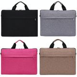 Portable Notebook Bag Multifunctional Waterproof and Wear-Resistant Single Shoulder Computer Bag  Size: 13 inch(Gray)