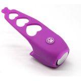 120 dB Bicycle Bell Mountain Bike Electric Horn(Purple)