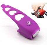 120 dB Bicycle Bell Mountain Bike Electric Horn(Purple)