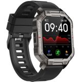 HAMTOD NX3 1.83 inch Smart Watch  Support Bluetooth Call / Sleep / Heart Rate / Blood Oxygen / Blood Pressure Monitoring (Black)