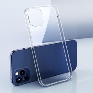 For iPhone 12 Max Pro Rock Early Series Transparent TPU Shockproof Protective Case(Transparent)