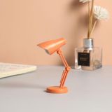 3 PCS Mini LED Desk Lamp Folding Portable Night Light Magnetic Eye Protection Desk Lamp(LD01-Orange)