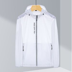 Ladys Outdoor UV Proof Breathable Lightweight UPF 70+ Couples Sun Proof Clothes (Color:White Size:S)