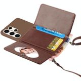 Voor Samsung Galaxy S23 Ultra 5G Crossbody Lanyard Wallet Card Bag Telefoonhoesje