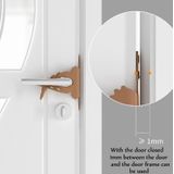 5 PCS Cartoon Bear Bedroom Door Mute Lock Closed Door Anti-collision Protection Cushion(Apricot)