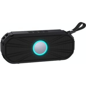 New Rixing NR-9012 Bluetooth 5.0 Portable Outdoor Wireless Bluetooth Speaker(Black)
