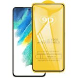 For Samsung Galaxy S21 FE 5G 9D Full Glue Full Screen Tempered Glass Film