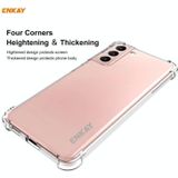 For Samsung Galaxy S21 FE ENKAY Hat-Prince Clear TPU Shockproof Case Soft Anti-slip Cover