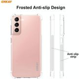 For Samsung Galaxy S21 FE ENKAY Hat-Prince Clear TPU Shockproof Case Soft Anti-slip Cover