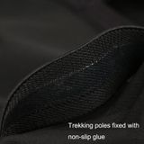 Grote capaciteit elastische mesh nauwsluitende mobiele telefoon tas fietsen bergbeklimmen waterkoker tas  maat: L (zwart rood)