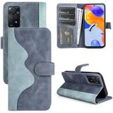 Voor Xiaomi Redmi Note 11 Pro 5G Global / 4G Stitching Horizontal Flip Leather Phone Case