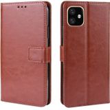 Retro Crazy Horse Texture Horizontal Flip Leather Case for Apple iPhone 11 Pro Max 6.5 inch  with Holder & Card Slots & Photo Frame(Brown)