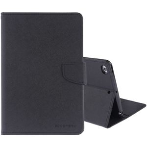 MERCURY GOOSPERY FANCY DIARY Horizontal Flip Leather Case for iPad Mini (2019)  with Holder & Card Slots & Wallet (Black)
