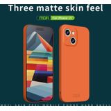 Voor iPhone 15 MOFI Qin-serie Skin Feel all-inclusive siliconen telefoonhoesje