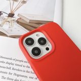 Elastic Silicone Protective Case with Wide Neck Lanyard For iPhone 11 Pro Max(Red)