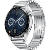Huawei horloge GT 3 Smart horloge 46mm roestvrij staal polsband  1.43 inch geamoled scherm  ondersteuning hartslagmonitoring / GPS / 14-Days batterij Levensduur / NFC