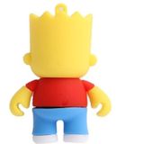 The Simpsons Bart  Shape Silicone USB2.0 Flash disk  Special for All Kinds of Festival Day Gifts (8GB)