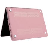 Frosted Hard Plastic Protection Case for Macbook Pro Retina 13.3 inch(Pink)