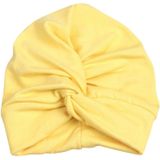 Baby Hat Cotton Soft Turban Knot Summer Bohemian Kids Girls Newborn Cap(Green)