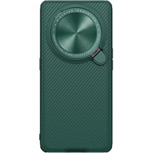 Voor OPPO Find X6 Pro NILLKIN Black Mirror Prop CD Texture Mirror Phone Case(Groen)