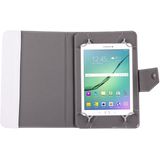 10 inch Tablets Leather Case Crazy Horse Texture Protective Case Shell with Holder for Asus ZenPad 10 Z300C  Huawei MediaPad M2 10.0-A01W  Cube IWORK10(White)
