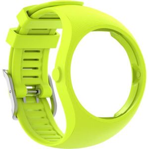 For POLAR M200 Texture Silicone Replacement Strap Watchband  One Size(Green)
