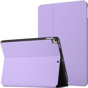 Voor iPad Air 2019 / PRO 10.5 2019 / 10.2 2019 & 2020 Dual-vouwen Horizontale Flip Tablet Leren Case met Houder & Slaap / Weks-Up-functie