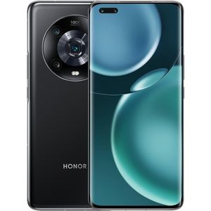 Hono Magic4 Pro 5G LGE-AN10  8 GB + 256 GB  China-versie  Triple Back Camera's + Dual Front Camera's  3D-face id & screen vingerafdrukidentificatie  4600mAh batterij  6.81 inch Magic UI 6.0 (Android 12) Snapdragon 8 Gen 1 Octa Core Tot 2.995GHz  Ne