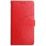 Voor OPPO A92 / A52 Y Stitching Horizontal Flip Leather Phone Case