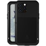 Love Mei Metal Shockproof Waterdichte stofdichte beschermende telefooncase voor iPhone 13 pro max