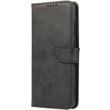 For Huawei Mate 20 Lite Calf Texture Buckle Horizontal Flip Leather Case with Holder & Card Slots & Wallet(Black)