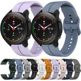 Voor Xiaomi MI Watch S1 Pro 22 mm lus siliconen horlogeband