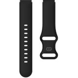 Voor Xiaomi Haylou Smart Watch LS01 19 mm siliconen horlogeband met vlindergesp