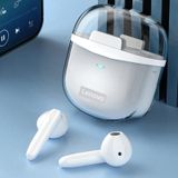 Originele Lenovo XT96 Ruisonderdrukking Semi-in-Ear Bluetooth-oortelefoon met transparante Jelly Charging Box