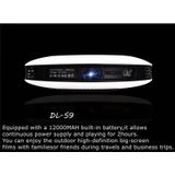 WEJOY DL-S9 1280x720P 300 Lumens Portable Home Theater LED HD Digital Projector  Android 6.0  2G+16GB  AU Plug