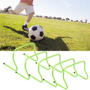 5 PCS ABS Football Obstacle Training Hurdle  Szie:30cm(Green)