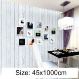 Creative PVC Autohesion Brick Decoration Wallpaper Stickers Bedroom Living Room Wall Waterproof Wallpaper Roll  Size: 45 x 1000cm (Silver)