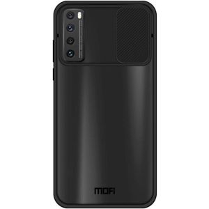 For Huawei nova 7 MOFI Xing Dun Series PC + TPU Anti-peep Waterproof And Anti-drop All-inclusive Protective Shell  Translucent Frosted(Black)