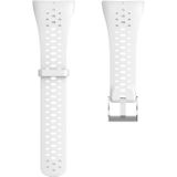 Silicone Sport Wrist Strap for POLAR M400 / M430 (White)