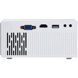 Cheerlux C8 1800 Lumens 1280x800 720P 1080P HD WiFi Smart Projector  Support HDMI / USB / VGA / AV(White)