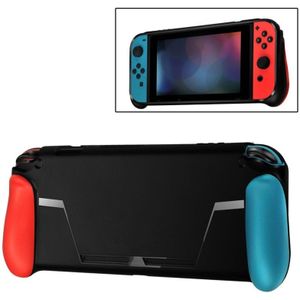 TPU Shell greep greep met spel kaartsleuf anti-schok Cover Silicone Case for Nintendo Switch