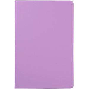 For Samsung Galaxy Tab A7 / T500 Horizontal Flip Elasticity PU + TPU Leather Case with Holder(Purple)