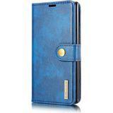 DG.MING Crazy Horse Texture Flip Detachable Magnetic Leather Case with Holder & Card Slots & Wallet for Samsung Galaxy Note 10(Blue)